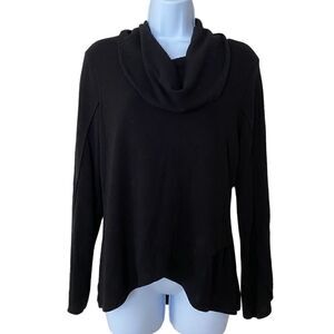 Soft Surroundings Black Cowl-neck Tunic